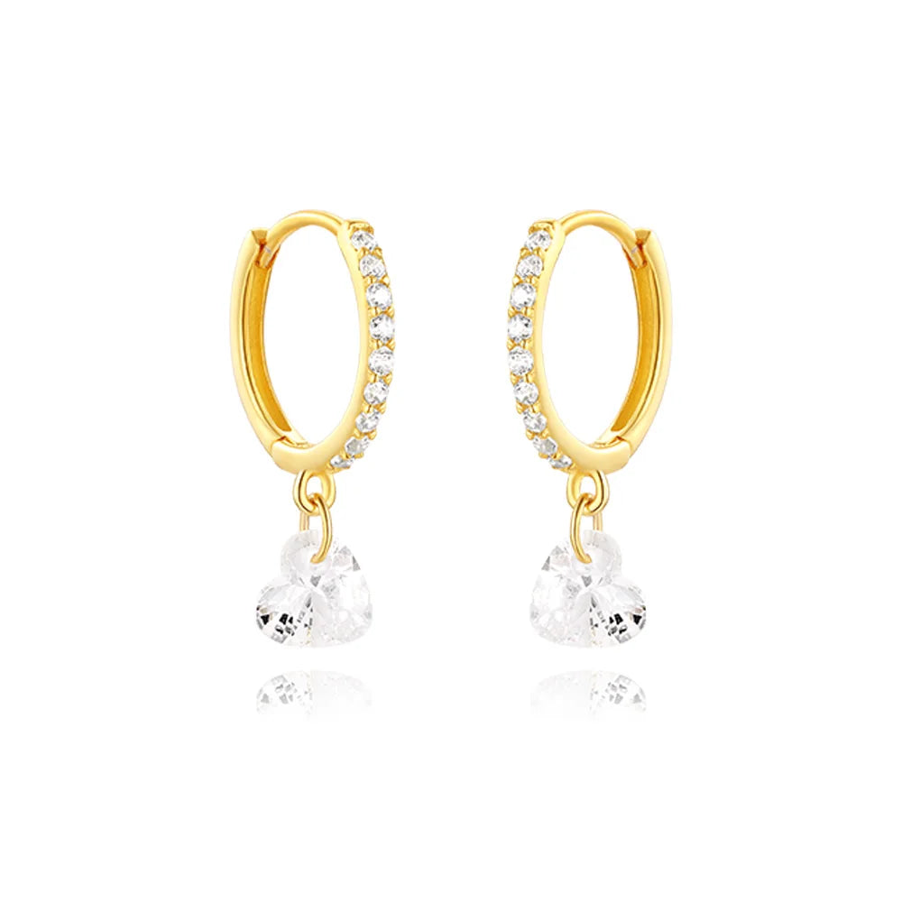 Diana Crown Jewel Hoops