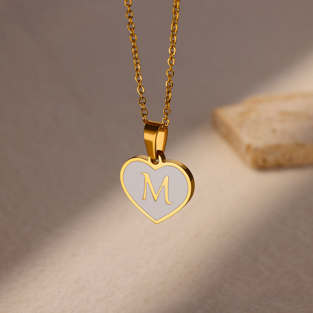 LoveScript Initial Necklace