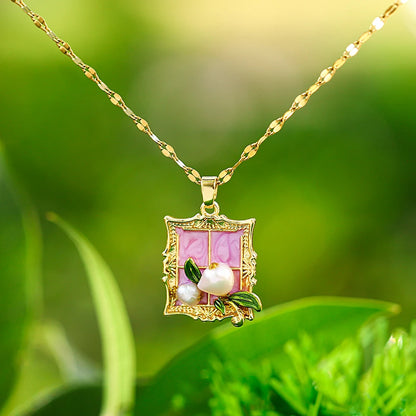 Heirloom Bloom Flower Necklace