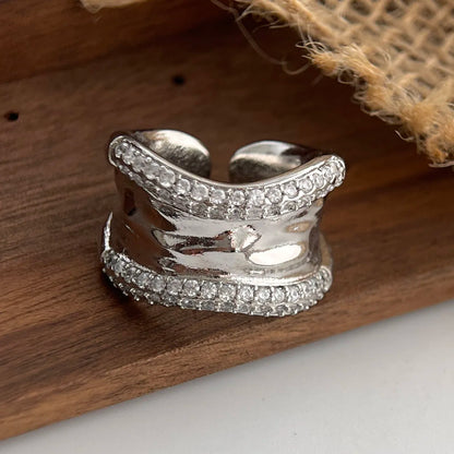 Isabella Pavé Crown Ring