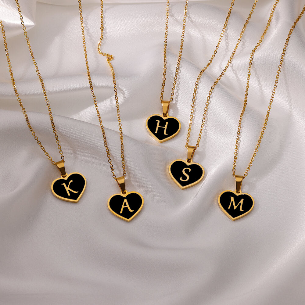 LoveScript Initial Necklace