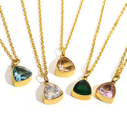 PrismAura Gemstone Necklace