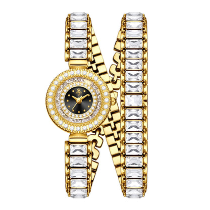 Valencia Baguette Wrap Watch
