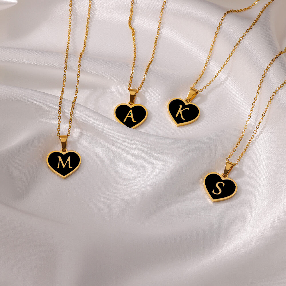 LoveScript Initial Necklace