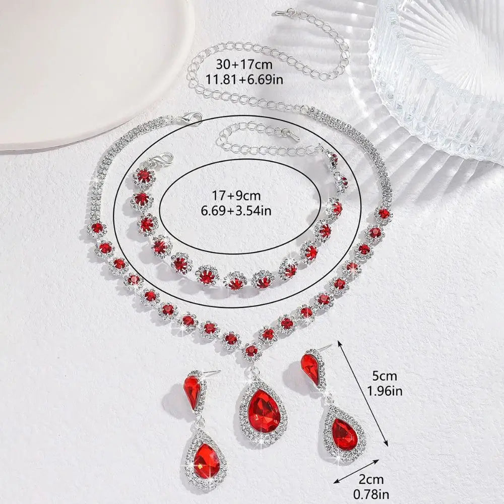 Victoria Grace 3-Piece Crystal Set