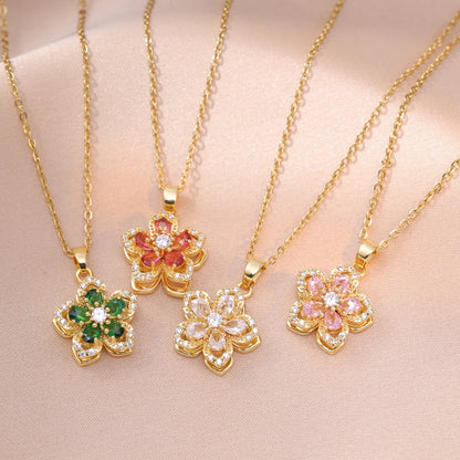 "Petals in Motion" Necklace