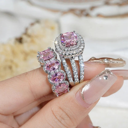 Legacy Heirloom Halo Ring Set