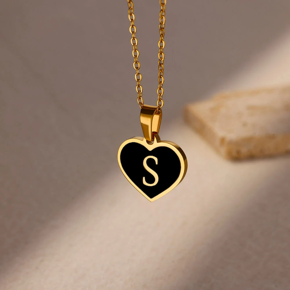 LoveScript Initial Necklace