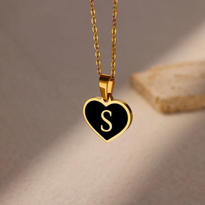 LoveScript Initial Necklace