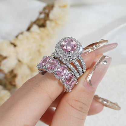 Legacy Heirloom Halo Ring Set