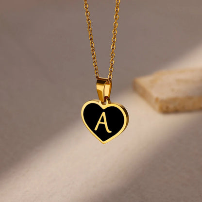 LoveScript Initial Necklace