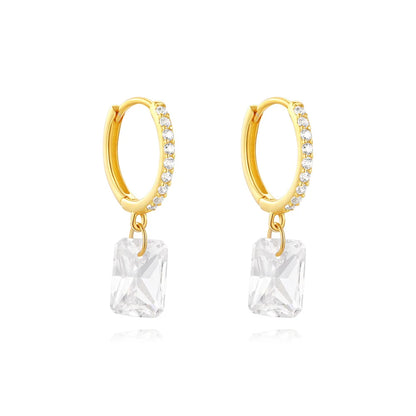 Diana Crown Jewel Hoops