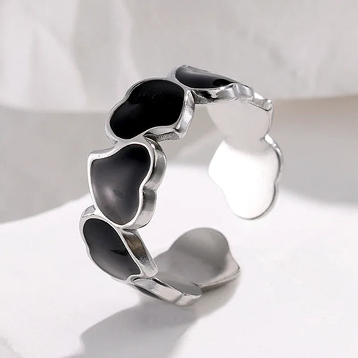 HeartLink Duo-Tone Ring