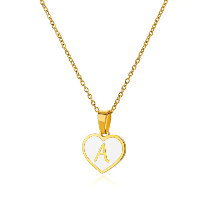 LoveScript Initial Necklace