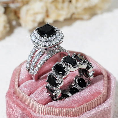 Legacy Heirloom Halo Ring Set