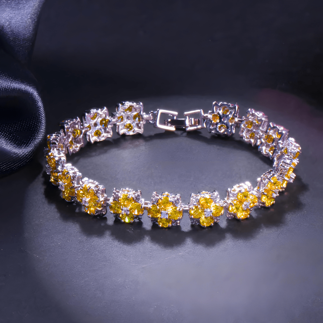 Aria Bloom Tennis Bracelet - Dolbrook Jewelers