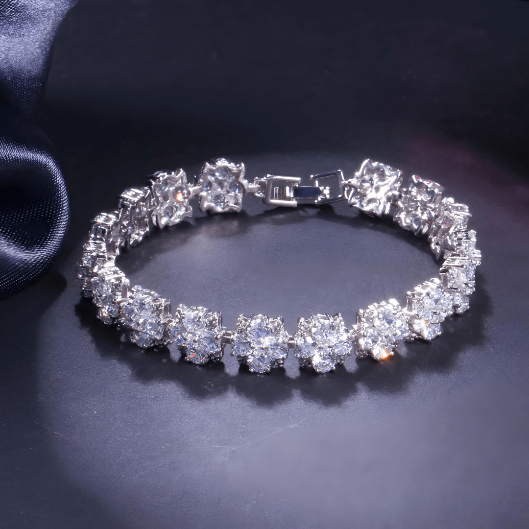 Aria Bloom Tennis Bracelet - Dolbrook Jewelers