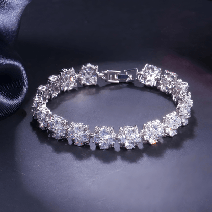 Aria Bloom Tennis Bracelet - Dolbrook Jewelers