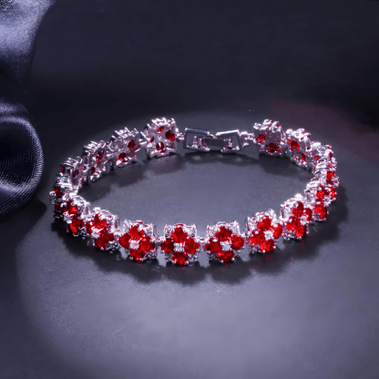Aria Bloom Tennis Bracelet - Dolbrook Jewelers