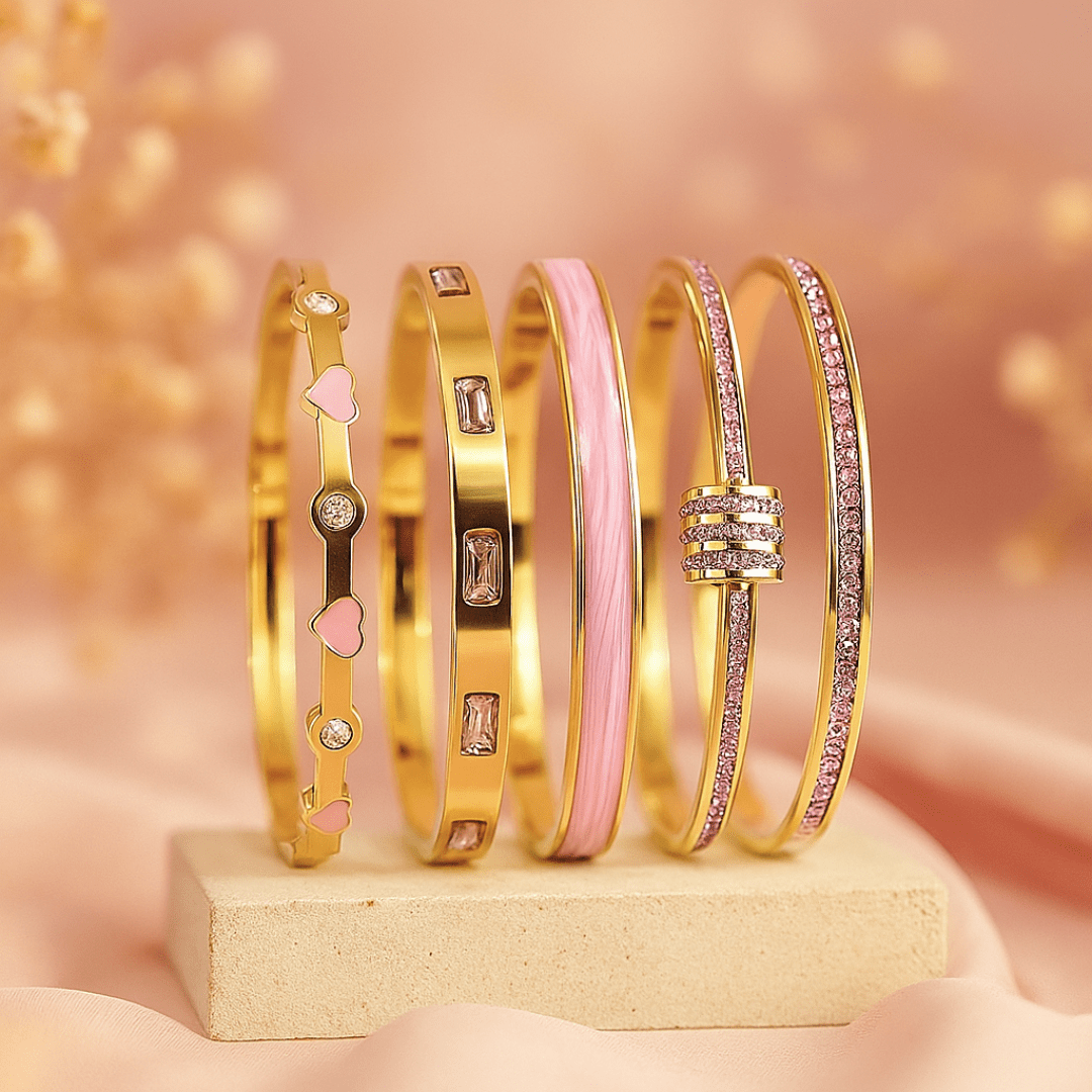 Aria Rosato Bangle Collection - Dolbrook Jewelers