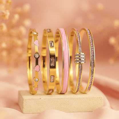 Aria Rosato Bangle Collection - Dolbrook Jewelers