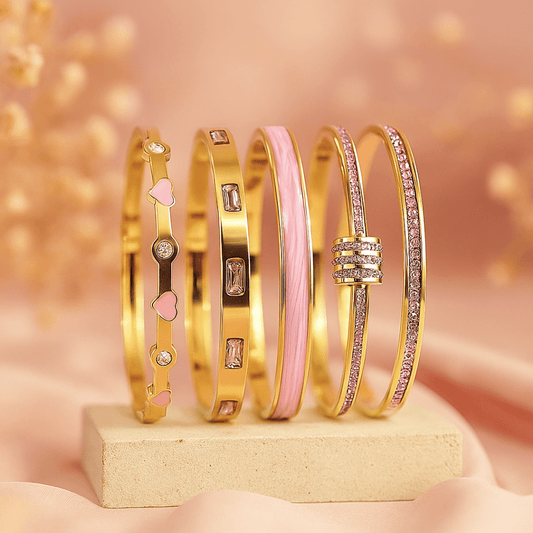 Aria Rosato Bangle Collection - Dolbrook Jewelers