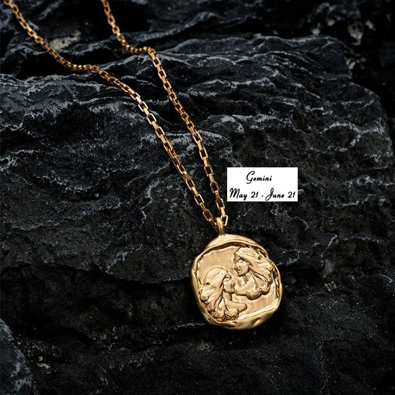 Artisan Zodiac Medallion Necklace - Dolbrook Jewelers