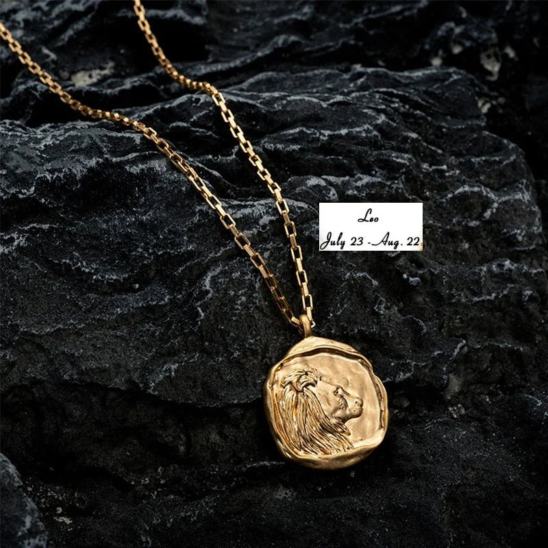 Artisan Zodiac Medallion Necklace - Dolbrook Jewelers