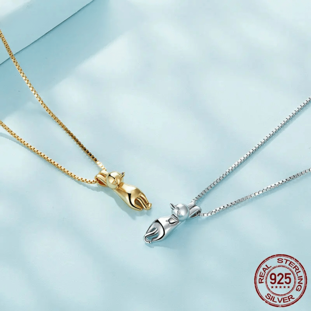 Bella Signature Cat Necklace | 925 Sterling Silver - Dolbrook Jewelers