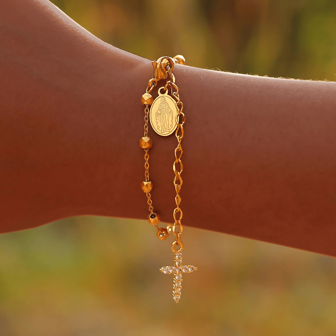 Blessed Mother's Protection Bracelet - Dolbrook Jewelers