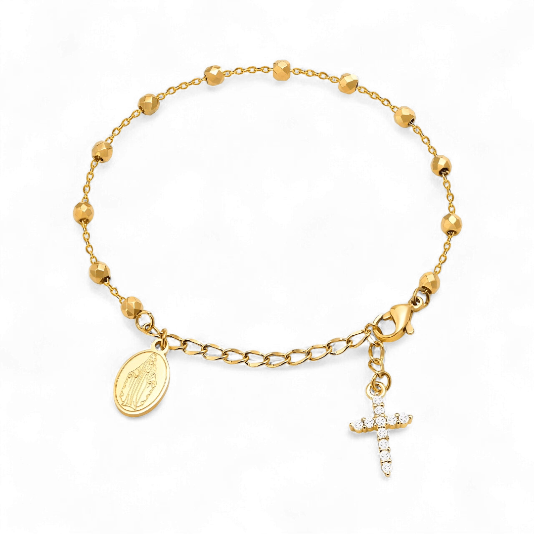 Blessed Mother's Protection Bracelet - Dolbrook Jewelers