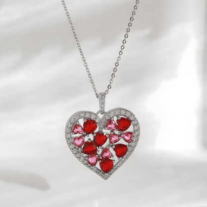 Blossoming Hearts Pendant Necklace - Dolbrook Jewelers