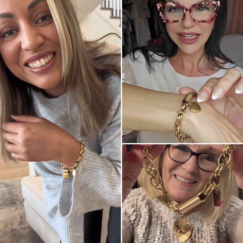 BoldHearts Chunky Bracelet - Dolbrook Jewelers