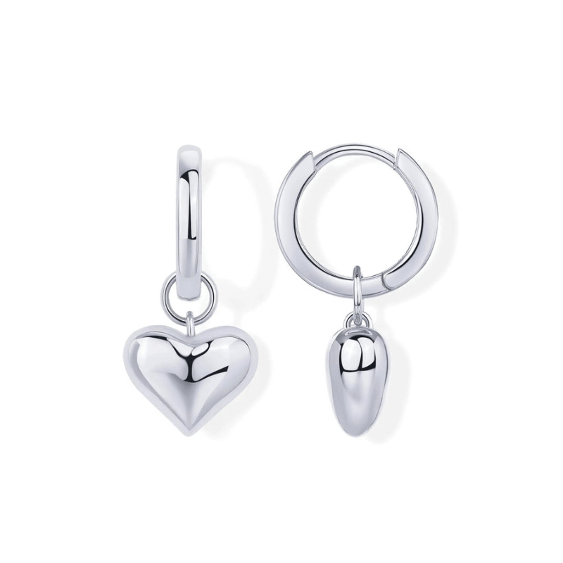 BoldHearts Huggie Earrings - Dolbrook Jewelers
