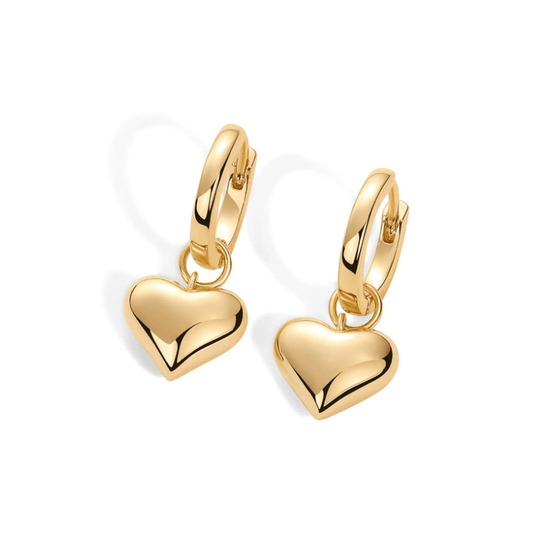BoldHearts Huggie Earrings - Dolbrook Jewelers
