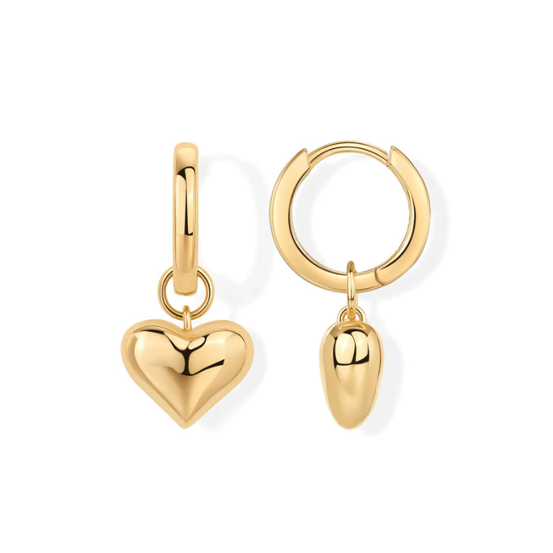 BoldHearts Huggie Earrings - Dolbrook Jewelers