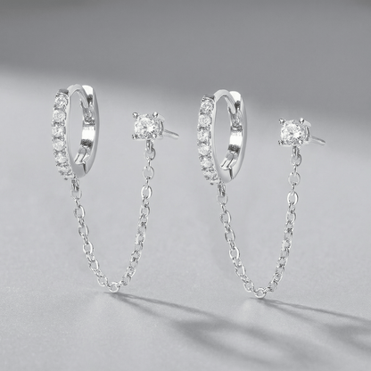 Bonded Beauty Chain Earrings - Dolbrook Jewelers