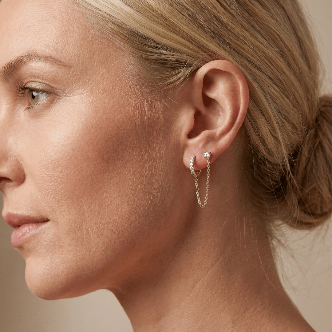 Bonded Beauty Chain Earrings - Dolbrook Jewelers