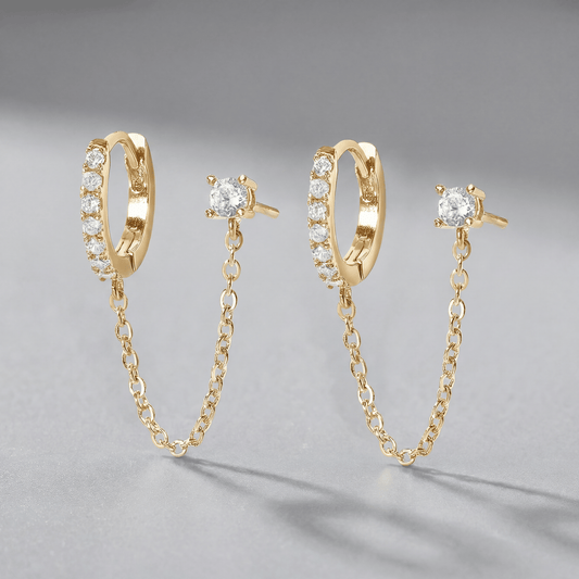 Bonded Beauty Chain Earrings - Dolbrook Jewelers