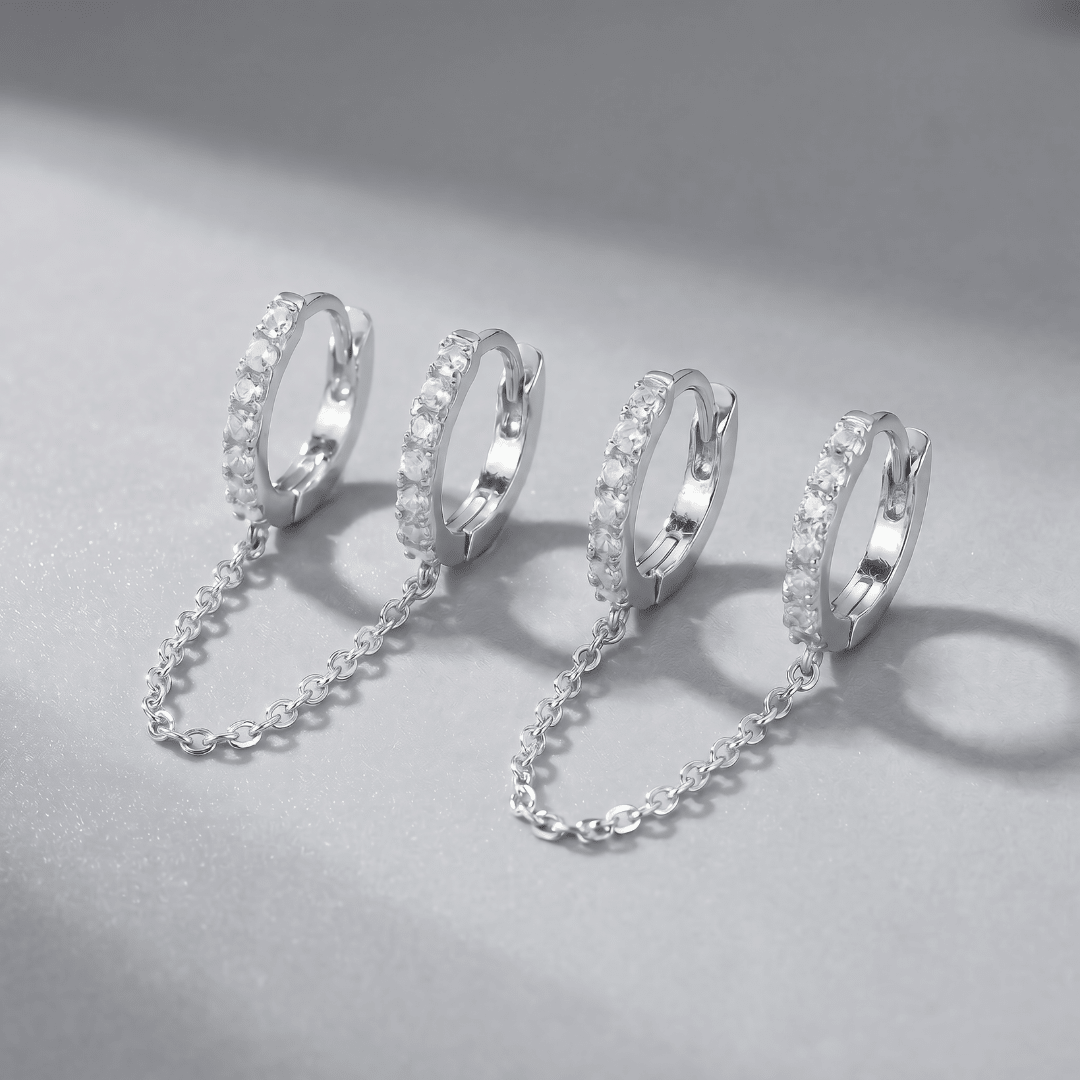 Bonded Beauty Double Huggie Earrings - Dolbrook Jewelers