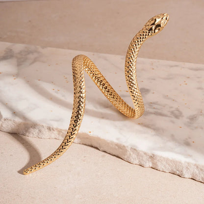 Serena Serpent Bracelet & Ring Set