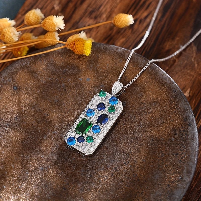 Brielle Prism Burst Pendant Necklace - Dolbrook Jewelers