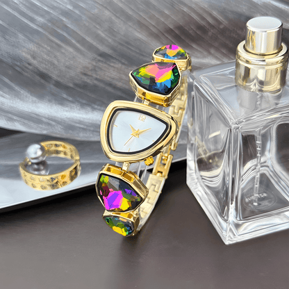 Brilliant Moments Oversized Crystal Watch - Dolbrook Jewelers
