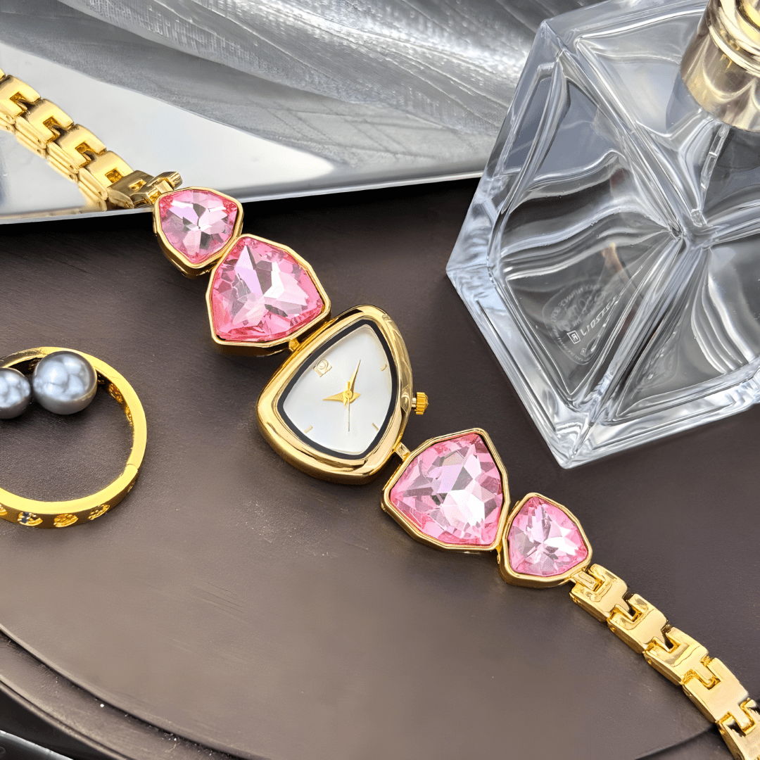 Brilliant Moments Oversized Crystal Watch - Dolbrook Jewelers