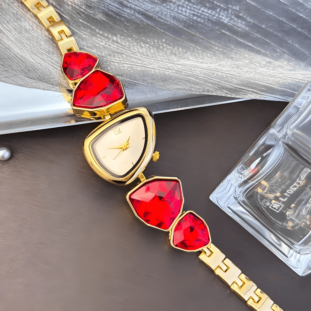 Brilliant Moments Oversized Crystal Watch - Dolbrook Jewelers
