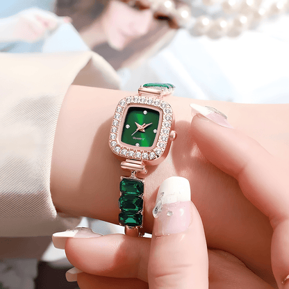 Brilliant Reflections Crystal Bracelet Watch - Dolbrook Jewelers