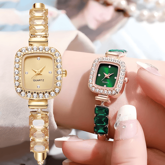 Brilliant Reflections Crystal Bracelet Watch - Dolbrook Jewelers