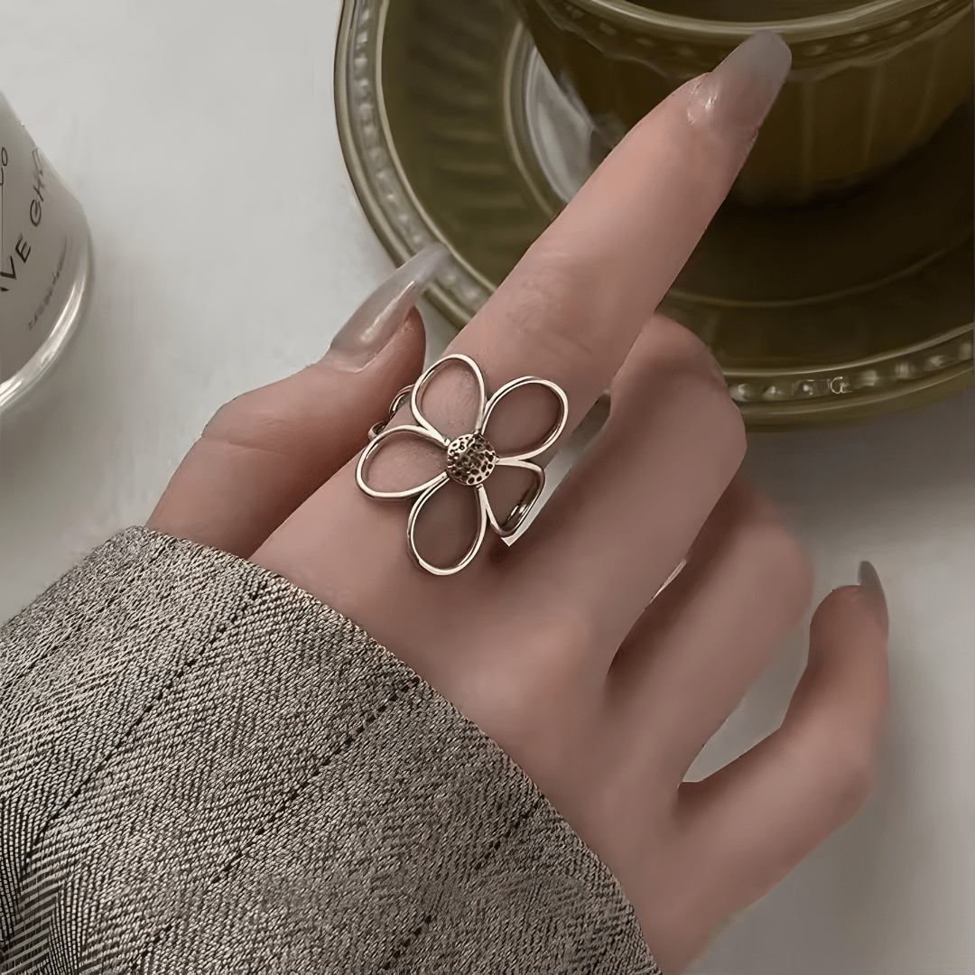 Camila Sterling Silver Petal Ring - Dolbrook Jewelers
