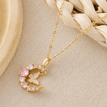 Captured Dreams Butterfly Pendant Necklace - Dolbrook Jewelers