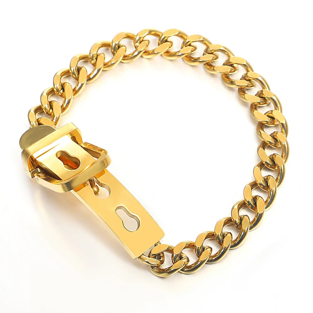 Chunky Belt Buckle Bracelet - Dolbrook Jewelers
